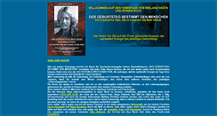 Desktop Screenshot of geburtstagsanalysen.com